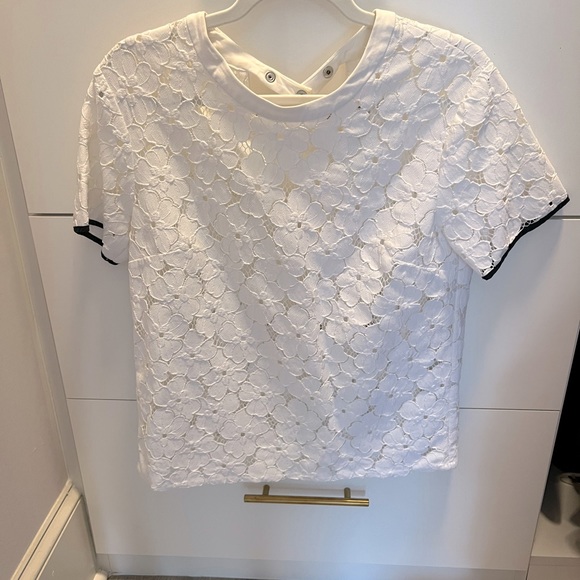 Sandro lace top - Picture 4 of 5